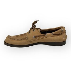 NWOT Sperry Casual Shoes Brown Boys 4 leather classic